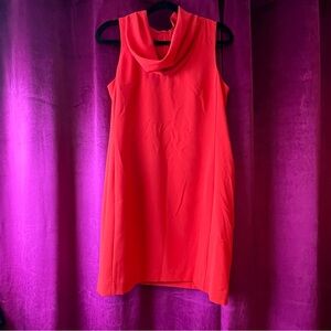 J. Crew Vibrant Red Sleeveless Dress